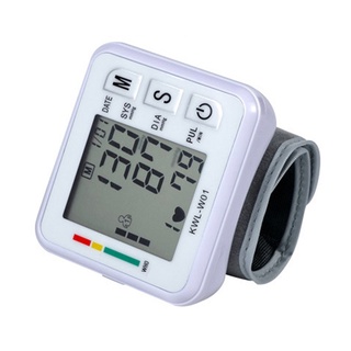 monitor de presión arterial sin voz lcd pantalla digital equipo médico 1 juego
