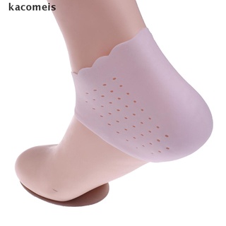 [kacomeis] calcetines de silicona para hombre y mujer/calcetines de tacón de gel humectante para pies agrietados dsgf (3)