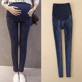 [airspeccutin] moda mujeres embarazadas pantalones delgados skiny jeans casual pantalones vaqueros de maternidad [airspeccutin]