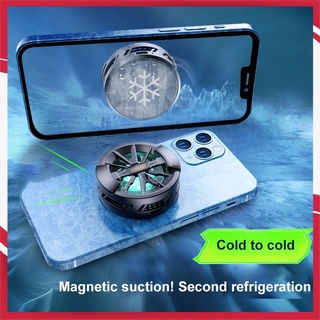 APOD1 X6 USB Portable Universal Magnetic Semiconductor Mobile Phone Cooler Game Cooling Fan Radiator for iPhone Android Phone / Tablet （COD）