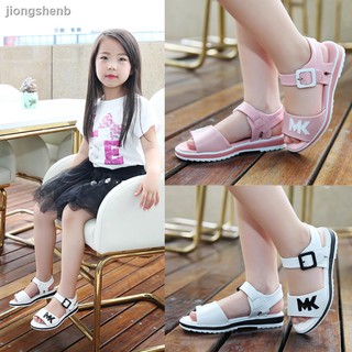Sandalias para mujer verano 2021 nueva versión coreana para estudiantes de suela plana zapatos de playa CUHK zapatos de princesa de suela (9)