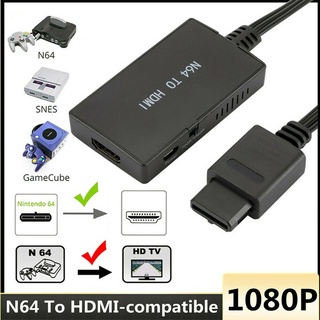 N64 A HDMI Compatible Convertidor USB Adaptador Cable Video HD 1080P Para TV Audio (1)