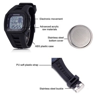 Shhors reloj deportivo Digital Lcd de silicona impermeable 2021 (7)