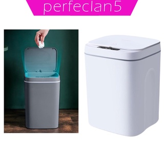 [Perfeclan5] Touch Free Auto Trash Can Smart Sensor Office Automatic papeleras cocina -