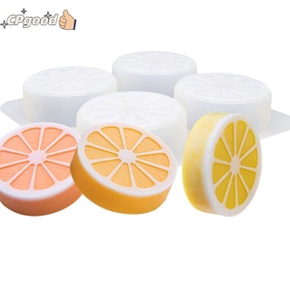 cladpositionan creativo molde de velas de silicona moldes de resina moldes de jabón jabón hacer bricolaje arte naranja hecho a mano 4 cavidades (1)