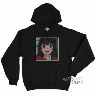 Sudadera con capucha Yumeko Jabami negro Kakegurui Anime Manga Premium