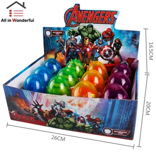 WS Transform Cápsula Juguete Móvil Huevo De Pascua Sorpresa Gacha Marvel's The Avengers Anime Muñeca Eggshell Colección (7)