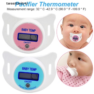 (hotsale) Bebé Termómetro Chupete Digital Monitor Temperatura Fahrenheit Alimentación Pezón { bigsale }