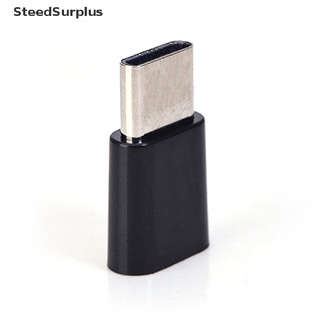 Stee Micro USB hembra a tipo C USB-C macho adaptador convertidor conector de carga MY