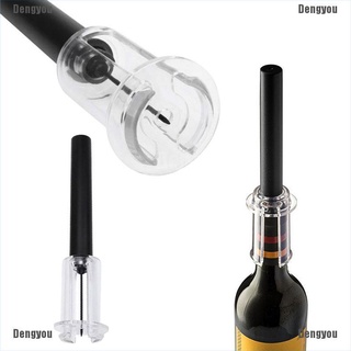 <dengyou> abridores de vino tinto a presión de aire corcho popper botella bombas corchos abridores de tornillos (1)