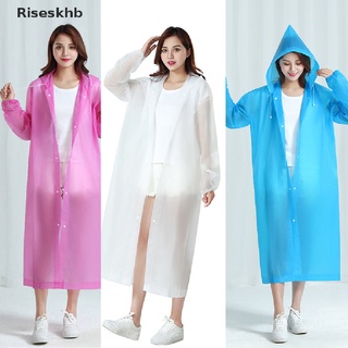 Riseskhb Women Men Rain Coat Waterproof Jacket Poncho Cloak Raincoat For Camping Cycling *Hot Sale