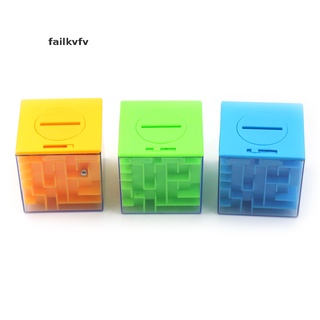 failkvfv kid 3d cubo rompecabezas laberinto juguete hucha juego de mano caja divertido cerebro juego juguetes cl
