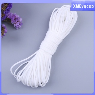 cuerda elástica blanca para costura diy 10 metros