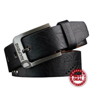 Clásico de los hombres de cuero cinturón Casual Pin hebilla de la cintura de la correa de la cintura cinturones M6A1