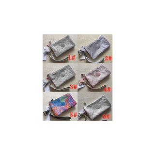 YL🔥Ready Stock🔥envio imediato pronta entrega Kipling Bolsa De Moeda Com Três Camadas Multifuncional Muito Prático Uso Pessoal! Cartão De Banco / Telefone Celular / Chave - Clutch Bolsas & Bolsas#13265