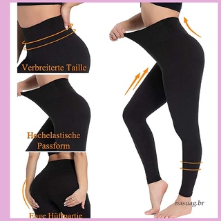 Pantalones deportivos de Cintura Alta para mujer/Cintura Alta para correr/pantalones casuales Aertiqwe.Br