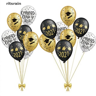 Ritsrain 15PCS Graduation Balloons Grad Party Decoration Congrats Balloons for Photo Prop CL