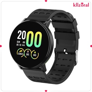 Reloj inteligente kllzoal impermeable Bluetooth 4.0 reloj inteligente con Monitor De presión arterial y ritmo cardiaco (2)