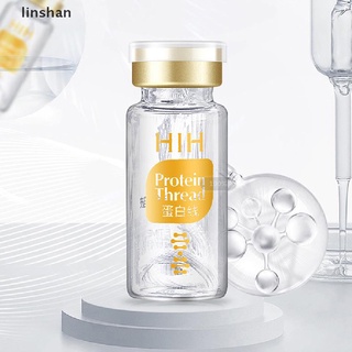[linshan] suero facial de colágeno hidrolizado hilo de proteína dorada antiarrugas envejecimiento cuidado de la piel [caliente]