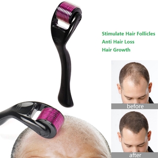 Mm-2mm microagujas crecimiento profesional regeneración del cabello rodillo de cuidado de la piel belleza Micro aguja luz de agua
