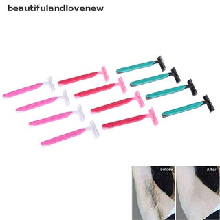 [beautifulandlovenew] 4Pc/Set 3 Blade System Razor Blades Shaving Blades Shaver Blades For Men Women