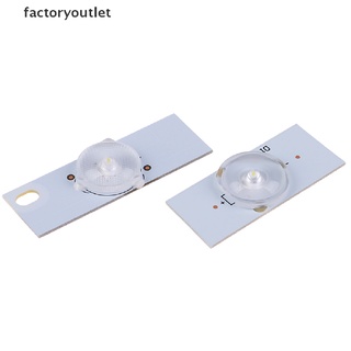 [factoryoutlet] 20 cuentas de lámpara SMD de 3 v 6 v con lente óptica Fliter para reparación de TV LED de 32-65 pulgadas (1)