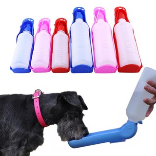 Alimentador/botella De agua Portátil Para mascotas/Gato/collar al aire libre