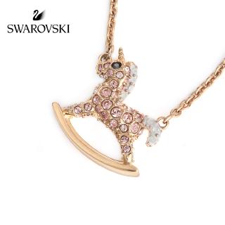 Swarovski charms collar Swarovski collar dulce forma troyano moda collares cristal Kalung señoras amor regalo con caja de regalo (5)