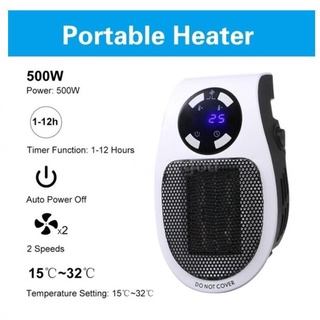 Pared-Outlet Mini Calentador De Aire Eléctrico Potente Soplador Caliente Rápido Ventilador Estufa Radiador Habitación (3)
