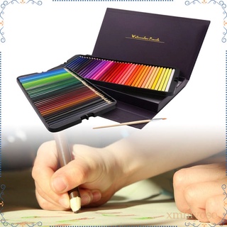 72 lápices de acuarela, juego de lápices de acuarela para libros de colorear, artista colores vibrantes para bocetos, sombreado y colorear