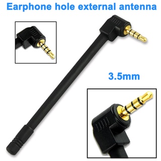 3.5mm gps teléfono señal de fuerza booster antena externa para tarjeta altavoces teléfonos radio fm (1)