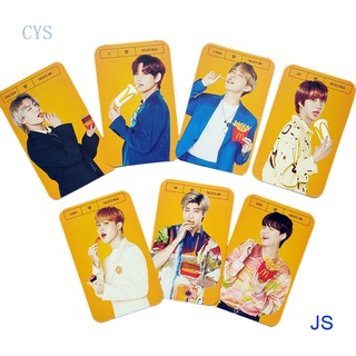 Cys 7 pzs tarjetas fotográficas BTS Meal X McDonald's Premium* (se venden como Set)