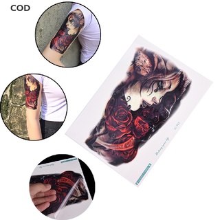 [COD] 1Pc Makeup Beauty Girl Tattoo Arm Body Art Waterproof Temporary Tattoo Stickers HOT