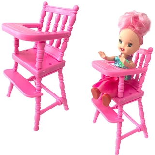 Dos conjunto Dll accesorios rosa cochecito de bebé silla de bebé para Kelly 1:12 muñeca (3)