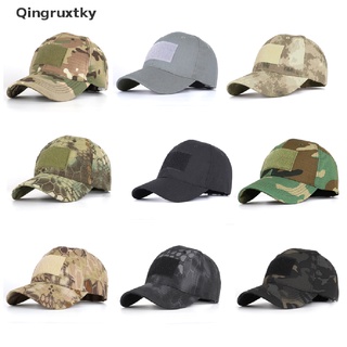 [qingruxtky] hombres táctico camuflaje gorra de béisbol selva serpiente al aire libre color sólido gorra [caliente]
