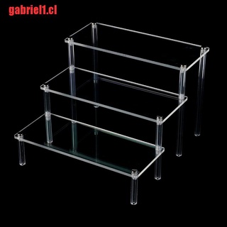 gabriel1: marco de escalera desmontable de acrílico, perfume, joyería, estante de exhibición m (6)