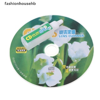 fashionhousehb cd vcd reproductor de dvd limpiador de lentes de polvo eliminación de suciedad fluidos de limpieza disco restor venta caliente