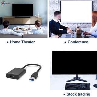 Adaptador Compatible con la proyección de la misma frecuencia de televisión Usb 3.0 a HDMI (6)