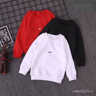 Nike Kids Sweatshirt Boy and Girl Shirts Child Black White Red Clothing