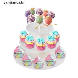 Yanca soporte/Base Para exhibición De pasteles con 20 agujeros/Organizador De postres