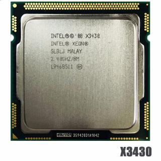 Procesador Intel Xeon X3430 Quad-Core de 95W/2.4ghz/LGA 1156 procesador CPU