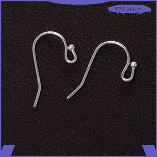 2 packs 925 Sterling Silver Earring Hooks Ear Wire DIY Earrings Findings