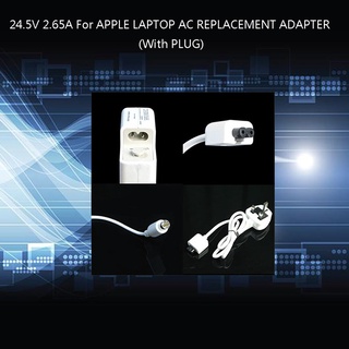 24.5v 2.65a para apple portátil ac adaptador de reemplazo (con enchufe)