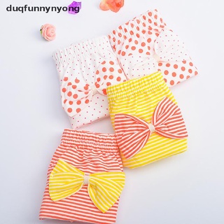 [duq] 1pc bebé algodón ropa interior bragas niñas lindo calzoncillos pantalones cortos de verano