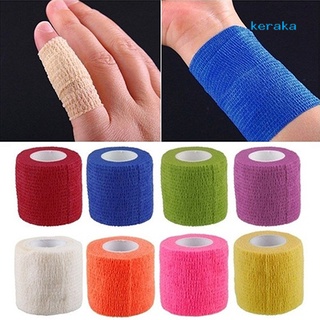 Kinesiology Self-Adhesive Elastic Sports First Aid Tape Wrap Stretch Bandage[keraka]