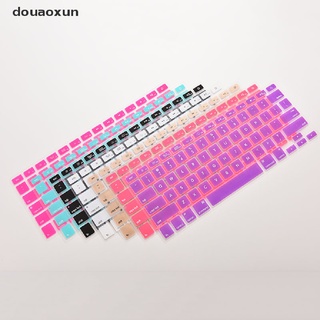 douaoxun - funda de silicona para teclado macbook air pro de 13" 15" 17" pulgadas cl