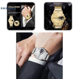 Nuevo* reloj de pulsera de cuarzo de lujo para hombre/reloj de pulsera exquisito para la vida diaria