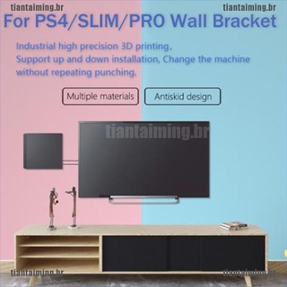 (Tai) soporte De pared+perno Para juego Playstation 4 Ps4 Slim Pro