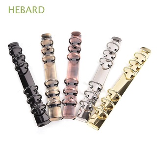 HEBARD with Screw Binding Hoops A5 A6 A7 File Folder Refillable Spiral Rings Binder Clip File Folder Clip Notebook Colorful Metal Diary Loose-leaf Ring/Multicolor