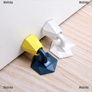 wallsky - tapón de silicona para puerta, protector de pared, sabor a prueba de golpes